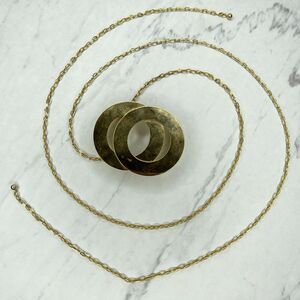 Gold Tone Double Strand Chain Link Belt - Small (S) ✨